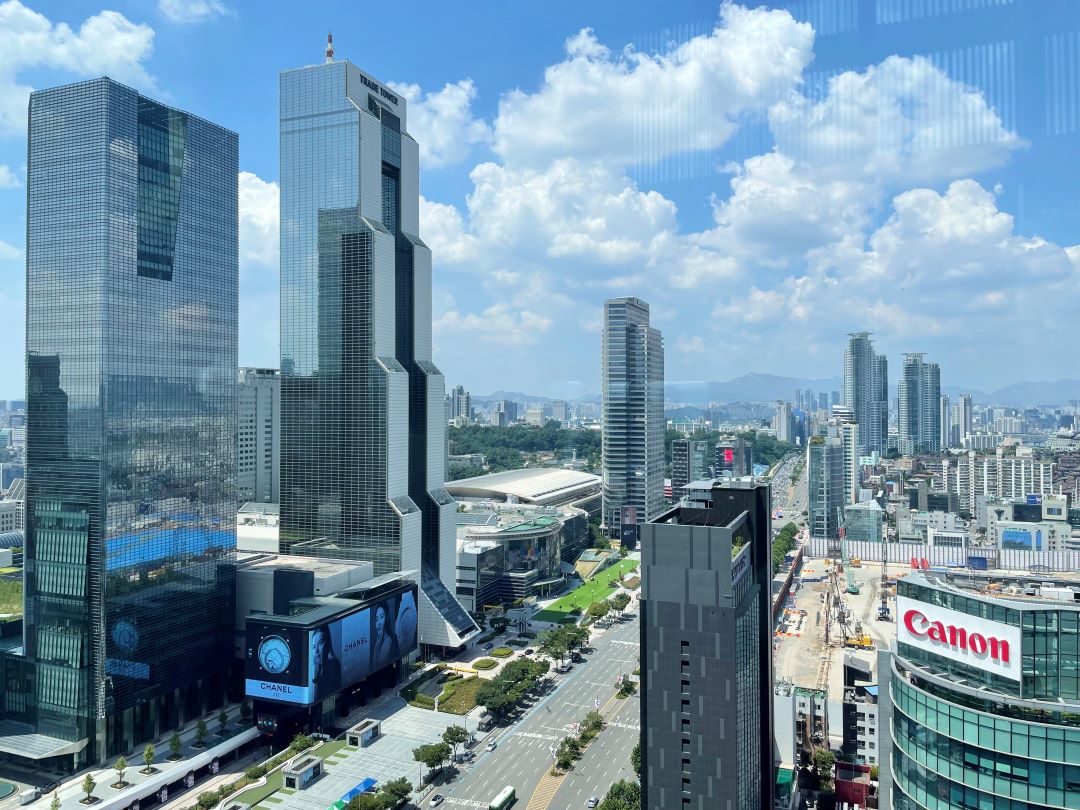 afternoon tea at park hyatt seoul view