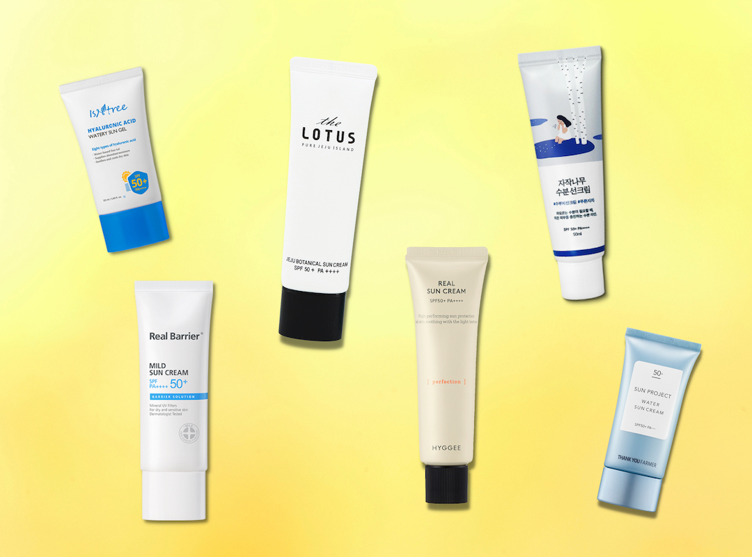 Korean Sunscreen Textures & Finishes For Your Skin Type
